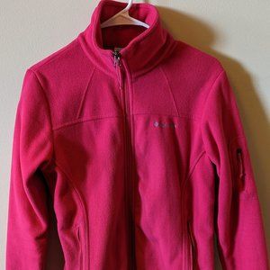 Columbia Women's Full Zip Fleece Jacket - Size Small